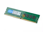 Crucial 16GB 2RX8 PC4-2133P DDR4 17000MHz 288Pin UDIMM Desktop Memory RAM