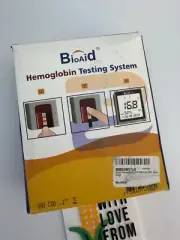 BioAid Hemoglobin Testing System Meter Kit w/ Strips - Still New - Model BC-101