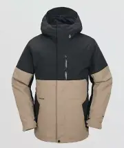 Volcom Men's XL GORE-TEX Insulated Snow Jacket Chestnut Brown $385 MSRP New Tags