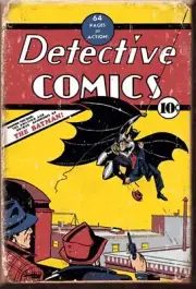 Detective Comics,BatMan on a 2”x3”Glossy Fridge Magnet.