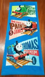 Thomas and Friends Train Hand Towel Face Towel, 76x34cm, Cotton (Brand New)