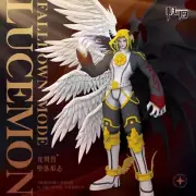 30cm FFY Studio Digimon Monster Lucemon Resin Figure Statue Preorder GK Anime