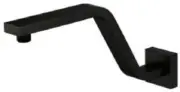 Millennium KIATO KURO RAISED WALL ARM 150-500kPA Contemporary Design BLACK 10370