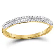 1/6CTW-Diamond GIFT LADIES BAND SIZE 8