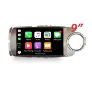 9" Wireless CarPlay Android Auto Sat Nav Nakamichi BT For Toyota Yaris 11-13 SP