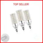 E12 LED Bulbs,12W LED Corn Light Bulb, E12 LED Bulb 100W Equivalent 1200 Lumen 3