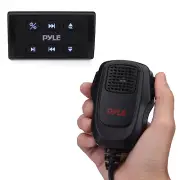 Pyle Wireless BT Audio Controller Kit w/Compact Handheld Broadcasting Microphone