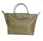 New Longchamp Le Pliage Latest Neo Nylon Taupe 1515 Crossbody/Tote Medium bag