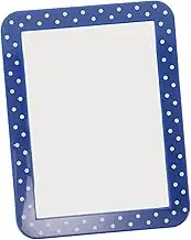 Garneck Dot Magnetic Locker Mirror Real Glass Handheld Design for School Bathroom Toolbox Compact Easy Installation Space Saving Decor for Organizing Your Essentials