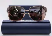 CHOPARD SCHC 8FCX WOMENS CERAMIC SUNGLASSES 61-15-135 NEW W. CASE!!!
