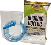 S.A. Wilson’s Organic Enema Starter Kit Coffee Gold Roast Enema – Colonic Cleanse – Colon Hydrotherapy – Full body cleanse – Kit de Cafe organico para enemas - 100% USDA Certified Organic (1 lb)