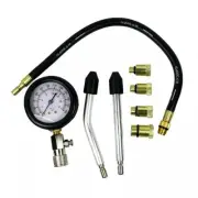 8 PCS Petrol Engine Cylinder Compression Tester Kit Gauge Tool Automotive