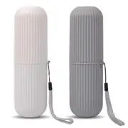 Portable Business Trips Wash Cup Holder - Travel Toothbrush Case and Carrier