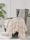 Indian Blanket Hand Block Print Throw Sofa Cotton Boho Bed Home Decor Blanket