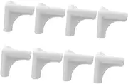 Toddmomy 8pcs Range Hood Corner Protective Caps Soft Corner Protectors for Furniture Wall and Table Edges Easy Installation with Strong Adhesive for Protection