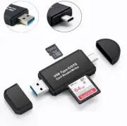 USB Type C Micro USB SD TF Memory Card Reader OTG Adapter 5 in 1 for MAC Phone