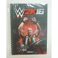 在飛比找蝦皮購物優惠-PS4 WWE 2K16 特典 筆記本 (全新商品)【台中大