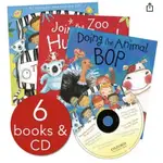 ANIMAL BOP COLLECTION 6-BOOKS & CD 動物套書六冊