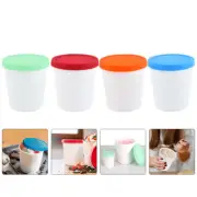 Ice Cream Storage Buckets for Homemade Yogurt Freezer Containers
