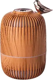 Personal Humidifier - Birdcage Design Mist Air Humidifier | Mist Air Humidifier with Colorful Light, Quiet Desk Air Humidifier for Nightstand, Home, Bedroom, Travel, QO9Q2PC522U4AEE09