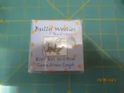 NIP Bully Woolies Knitwear Knit Kit in a Box Catnip Mouse Sample - booth sample