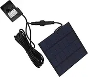 FONDOTIN Solar-powered Water Pump Floating Fountain for Pond Fish Tank Submersible Pump Garden Decor Waterfall