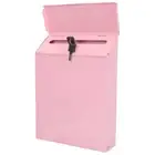 Ballot Box Lock Key Lock Box Lock Box Money Wall Mounted Lock Box