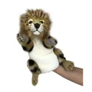 Hansa Cheetah Hand Puppet soft plush toy 12"/30cm Cheetah Puppet
