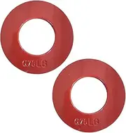ａ aternee 2Pcs Fractional Weight Plates Gym Supplies Color Coded Small Change Plates for Fitness Studios Multifunctional Portable