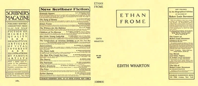 Edith Wharton ETHAN FROME Replicate dust jacket For 1st Edition