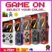 2024 Edition Retro Gaming Linux Handheld Video Game Console Gameboy 64GB R36S