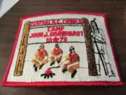 Camp John J. Barnhardt 1979 Pocket Patch