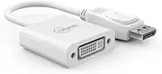 CRUXTEC DTD4K-WH DP Male to DVI Female 4K Cable Adapter