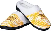 FOCO Women's NFL Sherpa Lined Colorblend Cup Sole Slippers