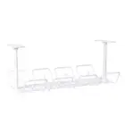 Storage Shelf Rust-proof Anti-winding Desk Cable Tray Cup Towel Storage Shelf