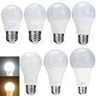 E26 E27 LED Globe Light Bulbs 3W 5W 7W 9W 12W 15W 18W White Lamp High Brightness