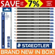12x BLUE NEW IN BOX Staedtler Glasochrom Chinagraph Lumocolor Permanent Pencil