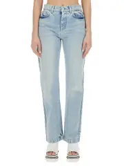 [Stella McCartney] Stella McCartney-Straight Leg Jeans-Donna 27