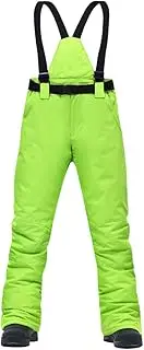 [Bciopll] Women Ski Pants S New Outdoor Sports Suspenders Trousers Men Warm Winter Snow Snowboard