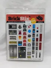 Brick Stix Plastic Building Space Theme Stickers