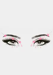 Cotton Candy Goddess Rhinestone Eye Jewels