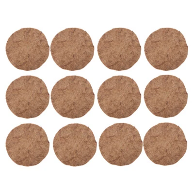 12 PCS Canary Nesting Pans Coconut Palm Mat Pigeon Breeding Eggs Bird Pad