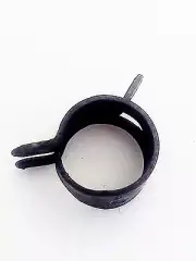 For Pontiac 3/8" .38 Gas Hose Black Pinch Spring Clip Clamp Fuel Pump Sender NOS