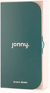 Premium natural vegan condoms - Jonny 13 pack condom, sensitive, strong, ultra thin with extra comfort. Includes biodegradable bags for discreet and easy disposal
