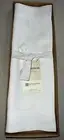 D'Moksha European Flax Linen Table Runner 14 x 36 Inch White