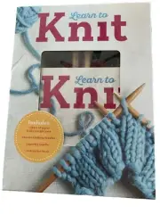 Learn to Knit Kit: Knitting Kit, Beginners Crafts Project, NEW