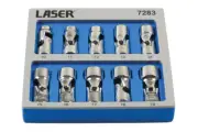 Laser Tools Universal Joint Socket Set 3/8"D 10pc 7283