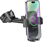 lyanny Fast Charging Phone Holder - Fast Charging Auto Clamping Phone Holder Wireless Car Charger - Wireless Car Charger with Phone Holder Mount for Car