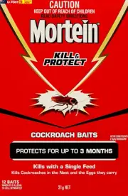 Kill & Protect Cockroach Baits, 12 Baits