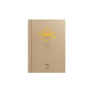 Life Stationery Japanese Paper Margin Report Notepad Grid A4 Kraft & Yellow